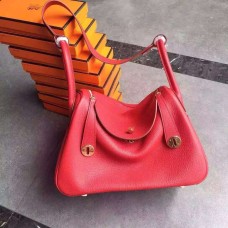 Borsa Hermes Lindy 30cm Oro Rosso