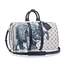 Louis Vuitton M54130 Keepall 45 Bandouliere Borsone Monogram Canvas
