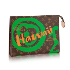 Borsa da toilette Louis Vuitton 26 M44137 tela con monogramma