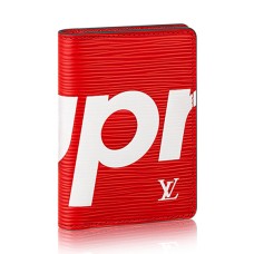 Organizer tascabile Louis Vuitton x Supreme M67714 Epi Leather