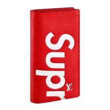 Louis Vuitton x Supreme Brazza Portafoglio M67719 Epi Leather