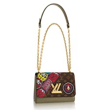Louis Vuitton Twist MM M43497 Tela Monogram
