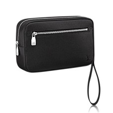 Louis Vuitton Kasai Clutch M33409 Taiga in pelle