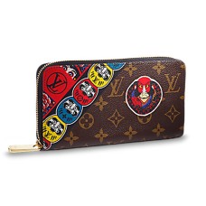 Louis Vuitton Portafoglio Zippy M67249 Tela Monogram