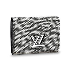 Portafoglio compatto Louis Vuitton Twist M62055 in pelle Epi