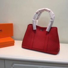 Hermes Garden Party Borsetta Piccola 31cm Rossa