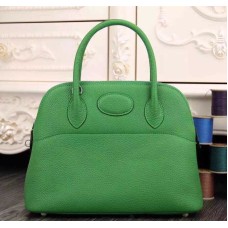 Borsa Hermes Bolide 31 cm Togo in pelle verde