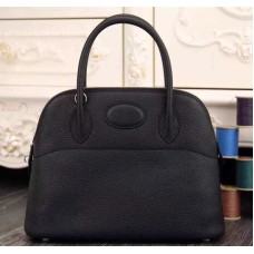 Borsa Hermes Bolide 31 cm Togo in pelle nera