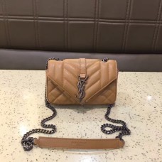 Borsa a tracolla YSL Small Envelop 17cm Albicocca