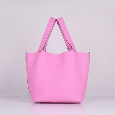 Borsa Hermes in pelle di vitello 8616 rosa ciliegia