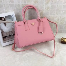 Borsa Prada Galleria 1801 Pelle Saffiano 30cm Rosa