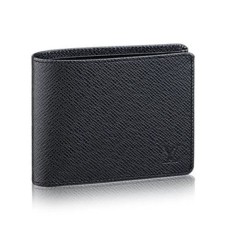 Louis Vuitton M30952 portafoglio multiplo Taiga in pelle