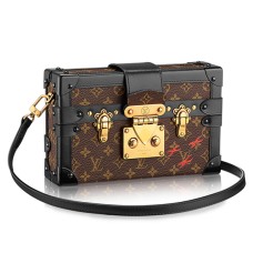 Louis Vuitton M40273 Petite Malle Borsa a tracolla Monogram Canvas
