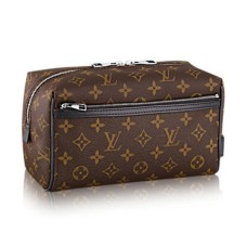 Louis Vuitton M40378 Kit da toilette Monogram Macassar Canvas