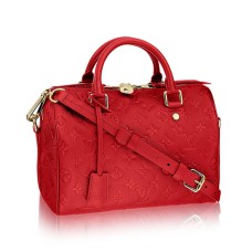 Louis Vuitton M41187 Speedy 25 Tote Bag Monogram Empreinte in pelle