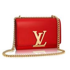 Louis Vuitton M41280 Catena Louise MM Borsa a tracolla Pelle di vitello