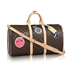 Louis Vuitton M41441 Keepall Bandouliere 50 Borsone Monogramma Tela