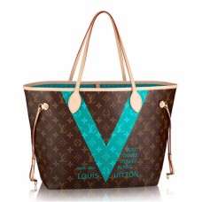 Louis Vuitton M41601 Neverfull MM Borsa a tracolla Monogram Canvas