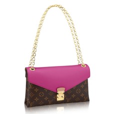 Louis Vuitton M41635 Borsa a tracolla con catena Pallas Monogram Canvas
