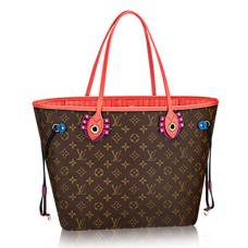 Louis Vuitton M41663 Neverfull MM Totem Borsa a tracolla Monogram Canvas