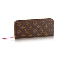Louis Vuitton M42119 Clemence Portafoglio Monogram Tela