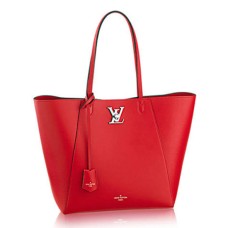 Louis Vuitton M42290 Lockme Cabas Borsa a tracolla in pelle Taurillon
