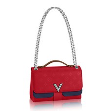 Louis Vuitton M42901 Borsa a tracolla molto catena Borsa in pelle Taurillon
