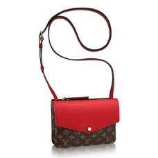 Louis Vuitton M50184 Borsa a tracolla due volte in tela con monogramma