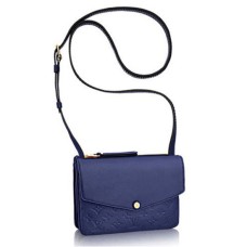 Louis Vuitton M50262 Twice Borsa a tracolla Monogram Empreinte Leather
