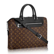 Louis Vuitton M54019 Porte-Documents Jour Valigetta Monogram Macassar Canvas
