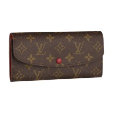 Louis Vuitton M60136 Emilie Portafoglio Monogram Tela