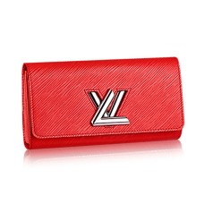 Louis Vuitton Portafoglio Twist M61179 in pelle Epi