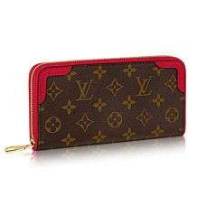 Louis Vuitton M61187 Zippy Portafoglio Retiro Monogram Tela