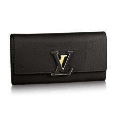 Louis Vuitton M61248 Capucines Portafoglio in pelle Taurillon
