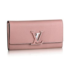 Louis Vuitton M61250 Capucines Portafoglio in pelle Taurillon