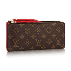 Louis Vuitton M61287 Adele Portafoglio Monogram Tela