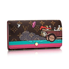 Louis Vuitton M61359 Sarah Portafoglio Evasion Monogram Canvas