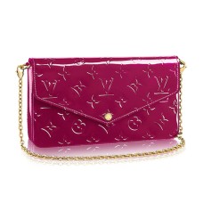 Louis Vuitton M61469 Pochette Felicie Catena Portafoglio Monogram Vernis