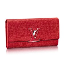 Louis Vuitton Portafoglio Capucines M61471 in pelle Taurillon