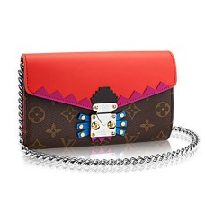 Louis Vuitton M61488 Portafoglio a catena Totem Monogram Canvas