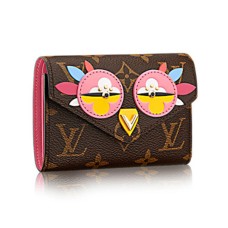 Louis Vuitton M61707 Victorine Portafoglio Monogram Tela