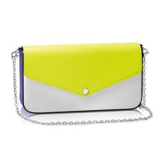 Louis Vuitton M61753 Pochette Felicie Catena Portafoglio Epi Pelle