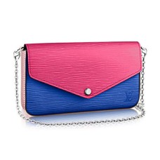 Louis Vuitton M61754 Pochette Felicie Catena Portafoglio Epi Pelle