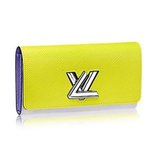 Louis Vuitton Portafoglio Twist M61782 in pelle Epi