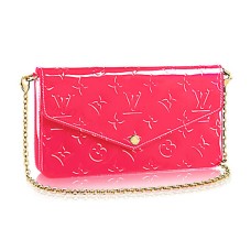 Louis Vuitton M61787 Pochette Felicie Catena Portafoglio Monogram Vernis