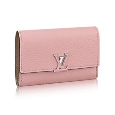 Louis Vuitton Portafoglio compatto Capucines M62156 in pelle Taurillon
