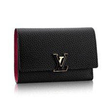 Louis Vuitton M62157 Capucines Portafoglio compatto in pelle Taurillon