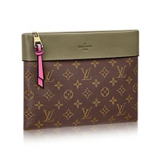 Louis Vuitton M64034 Pochette Tuileries tela rivestita con monogramma