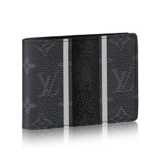 Louis Vuitton M64439 Portafoglio multiplo Monogram Eclipse Canvas
