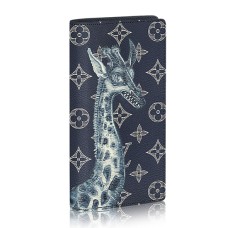 Louis Vuitton M66025 Brazza Portafoglio Monogram Tela